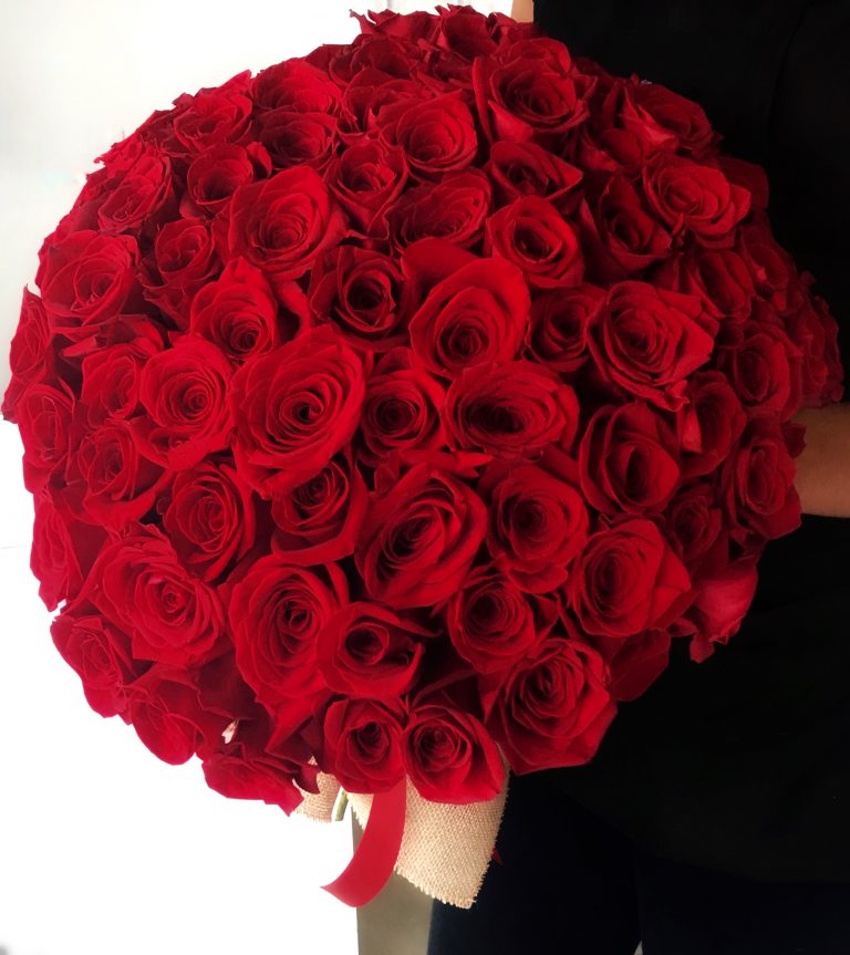 101 Red Roses Bouquet - Sisay